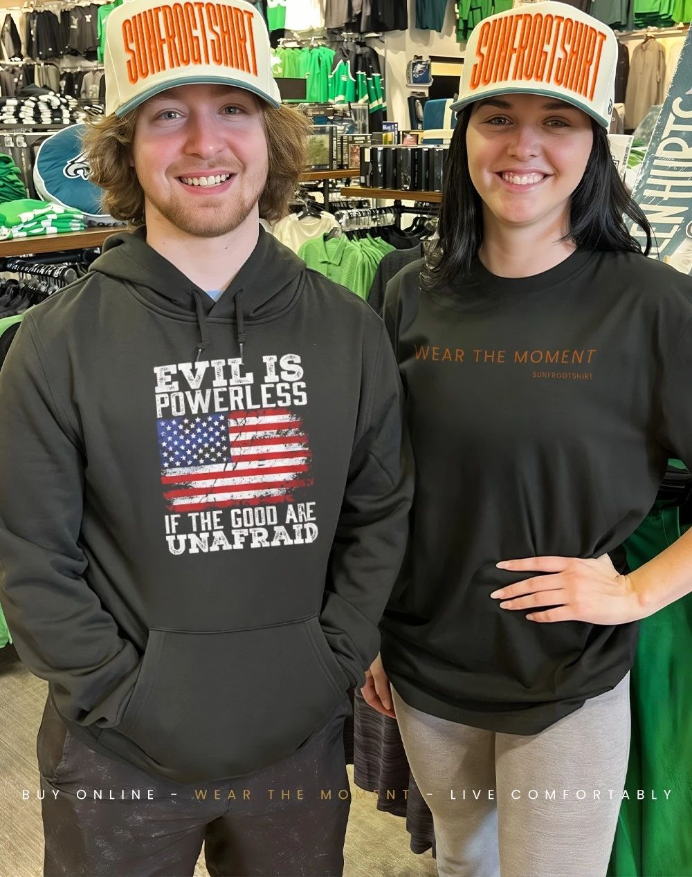 Evil is powerless if the good are unafraid shirt