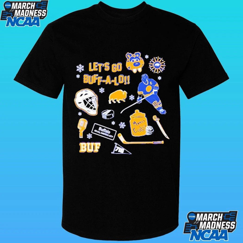 Buffalo Sabres Nhl Let’s Go Buff-a-lo An All America City Shirt