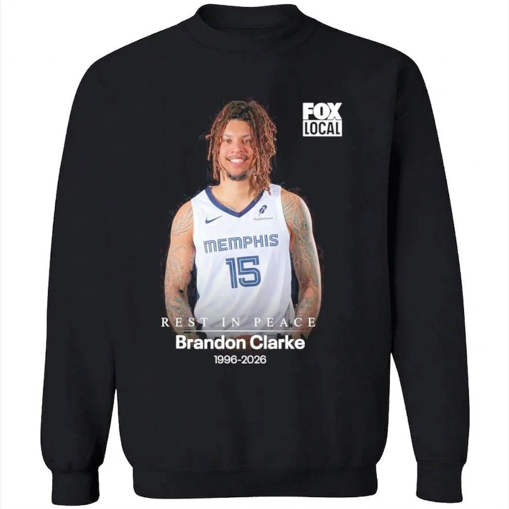 Rest In Peace Brandon Clarke 1996-2026 Shirt