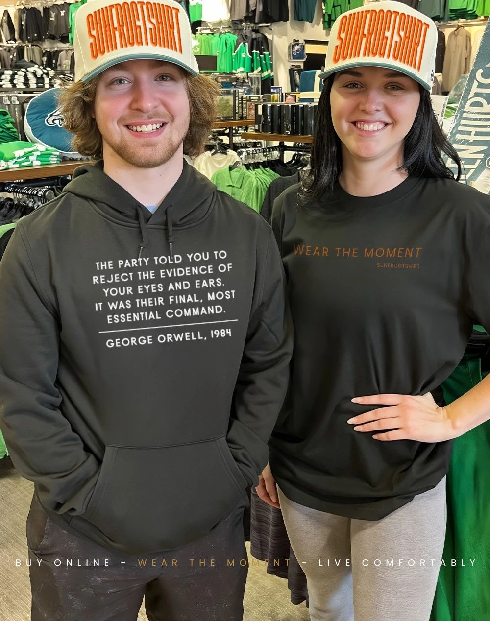 It was their final most essential command George Orwell 1984 shirt