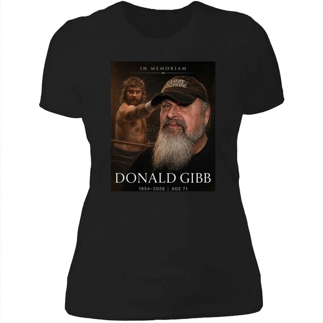 In Memoriam Donald Gibb 1954-2026 Shirt