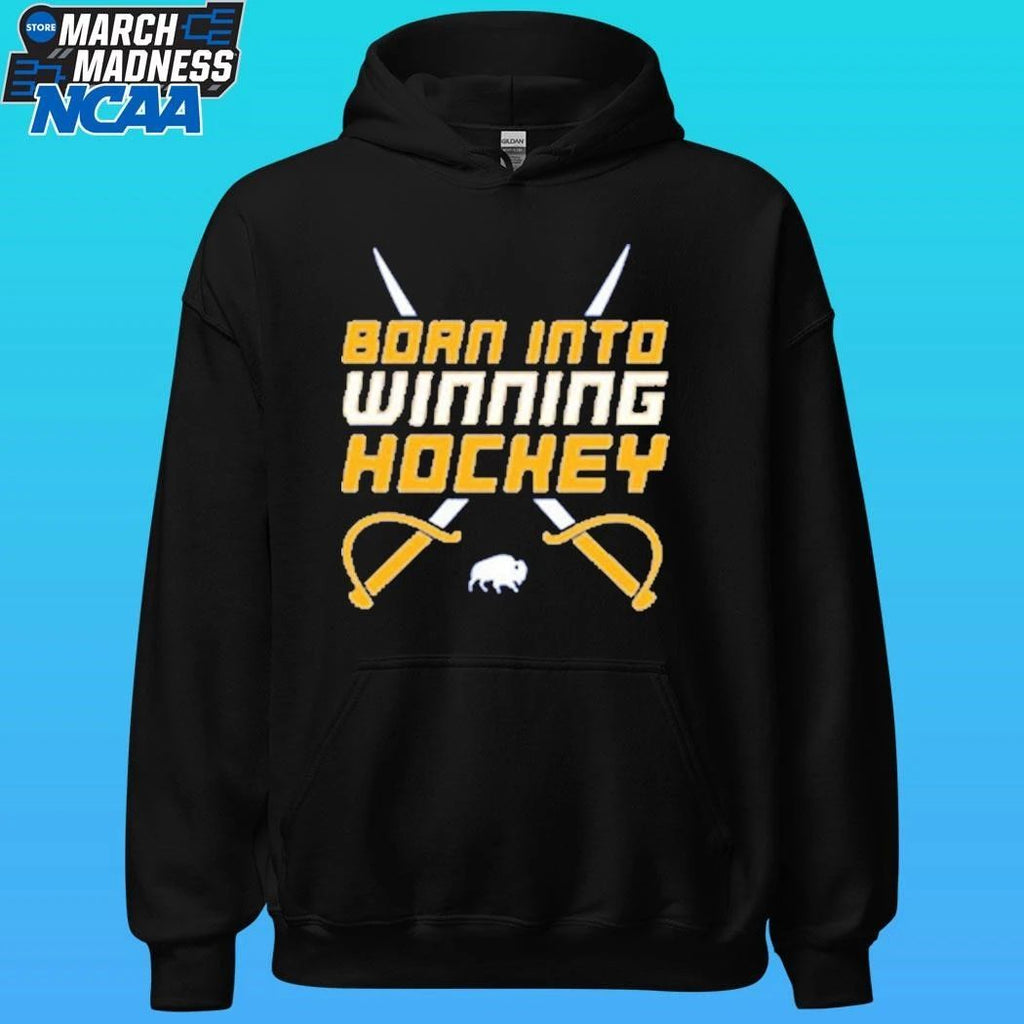Buffalo Sabres Nhl Born Into Winning Hockey Crossed Swords Shirt