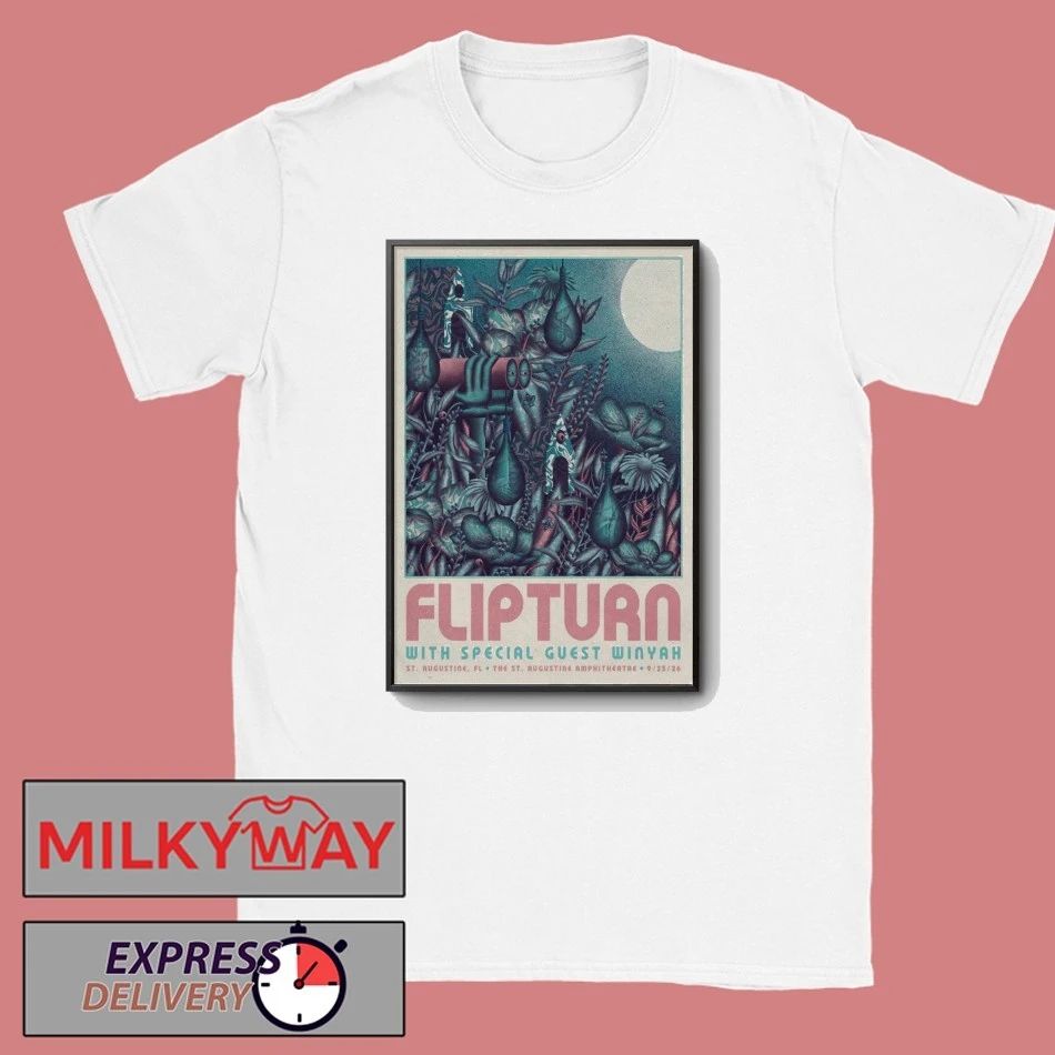 Flipturn Poster 9 25 2026 With Special Guest Winyah SHOW shirt