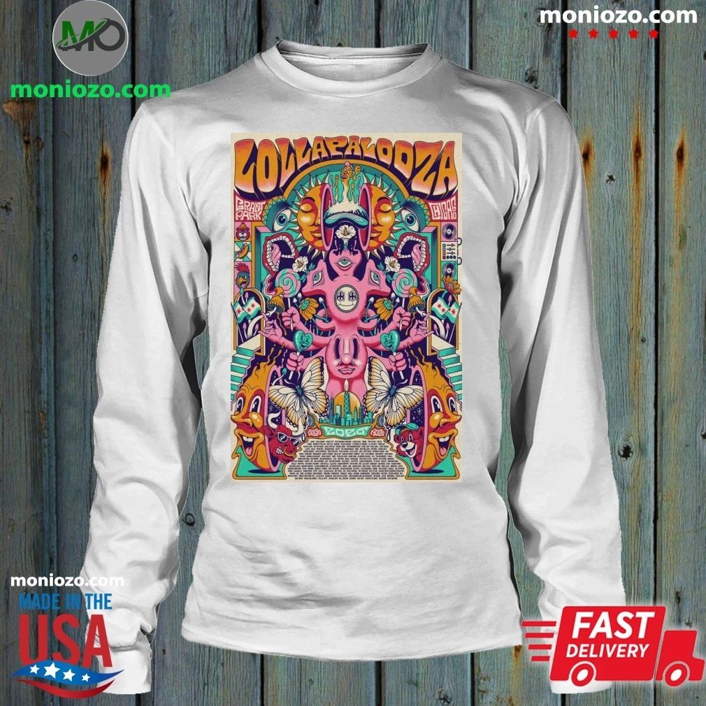 Lollapalooza Chicago 2026 Poster Shirt
