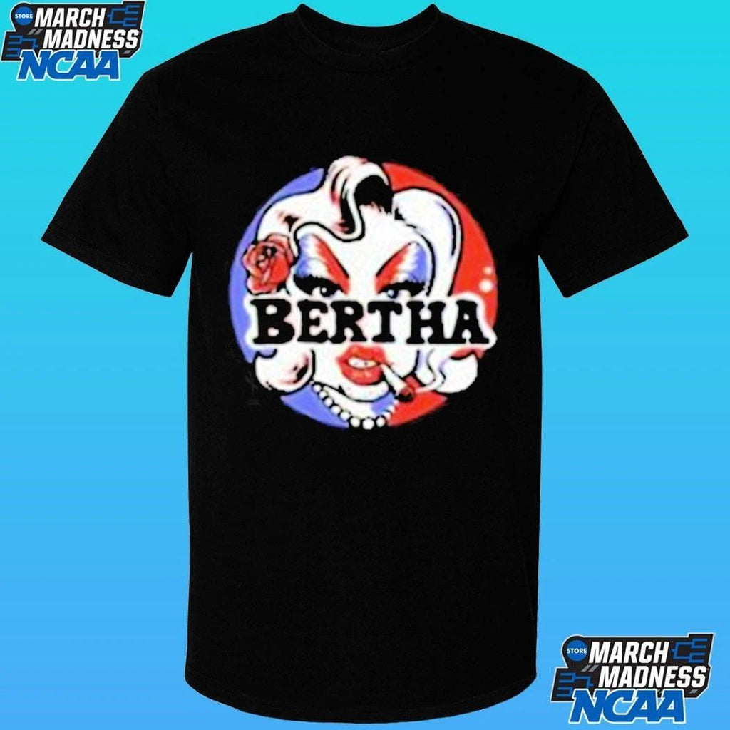 Grateful Drag Bertha Black Logo Shirt