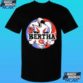 Grateful Drag Bertha Black Logo Shirt