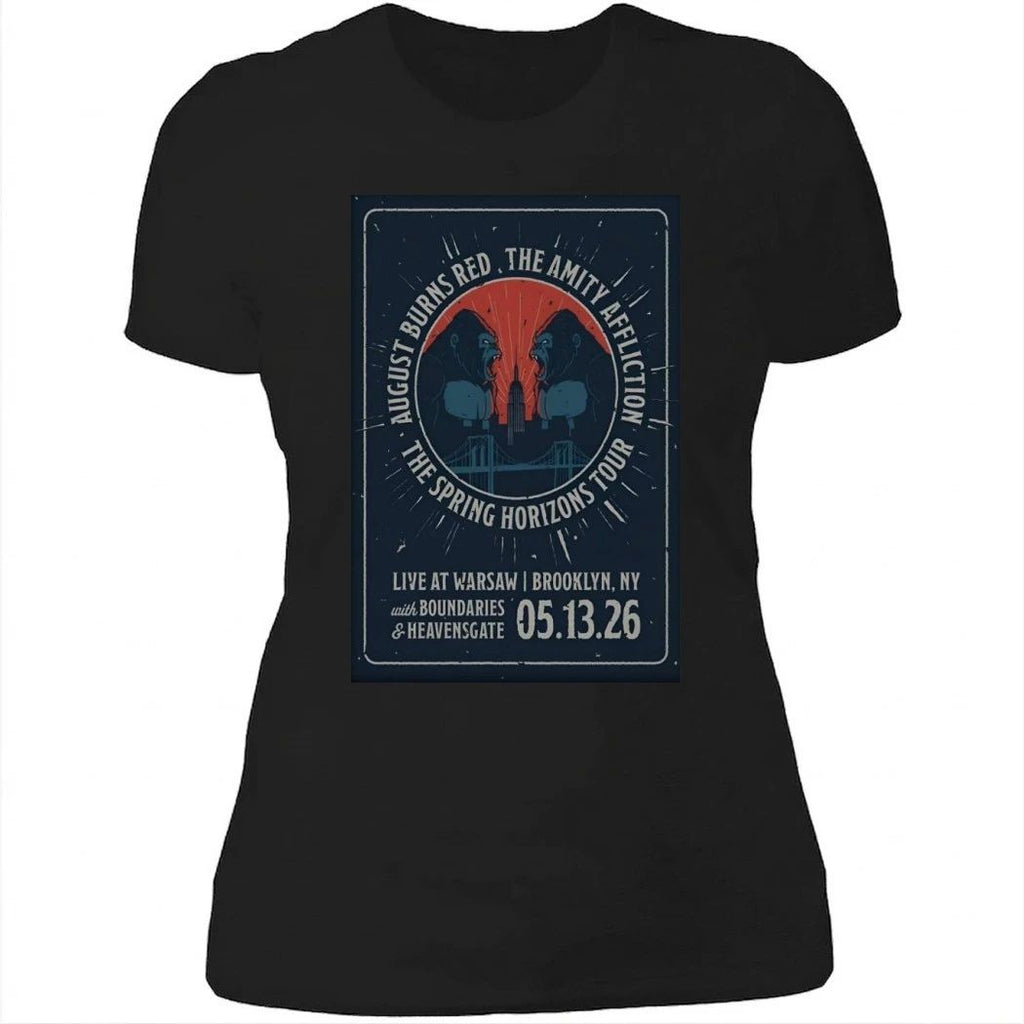 August Burns Red And The Amity Affliction May 13 2026, Brooklyn NY Poster Shirt