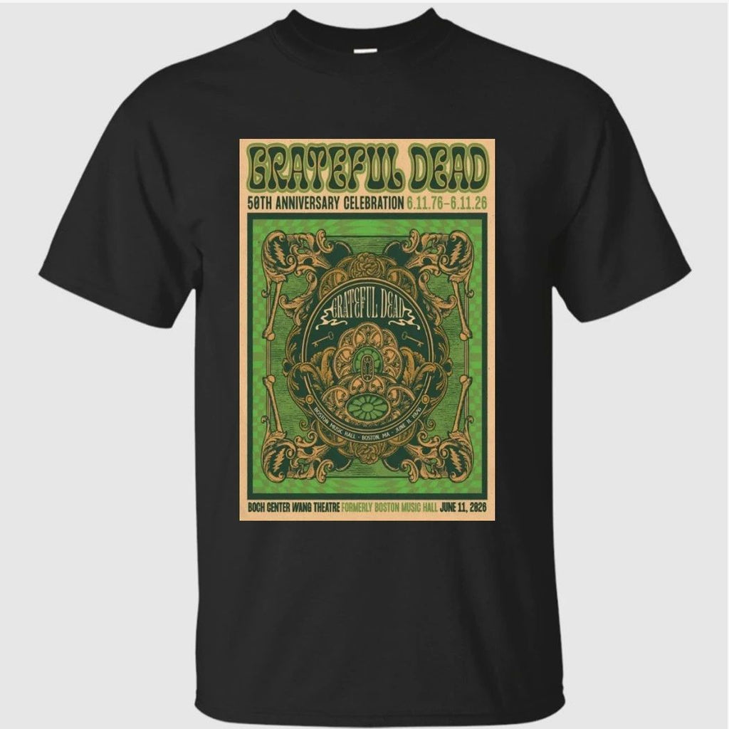 Grateful Dead June 11 2026 Boch Center Wang Theatre, Boston MA Poster Shirt