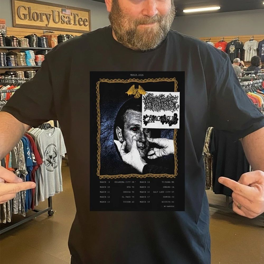 Primitive Rage Tour March 2026 Poster Shirt