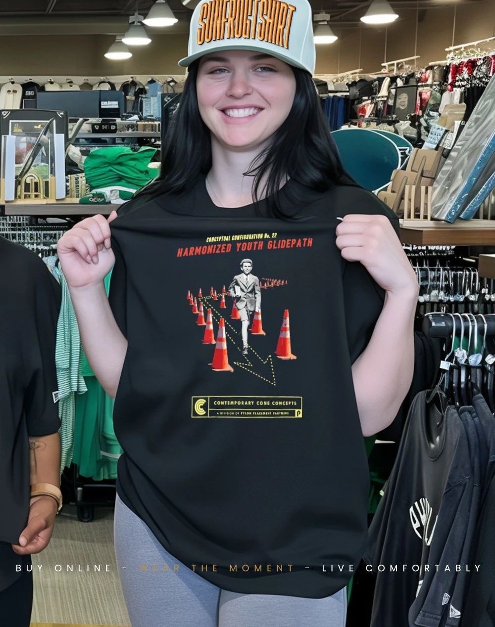 Conceptual Configuration No. 22 Harmonized Youth Glidepath shirt