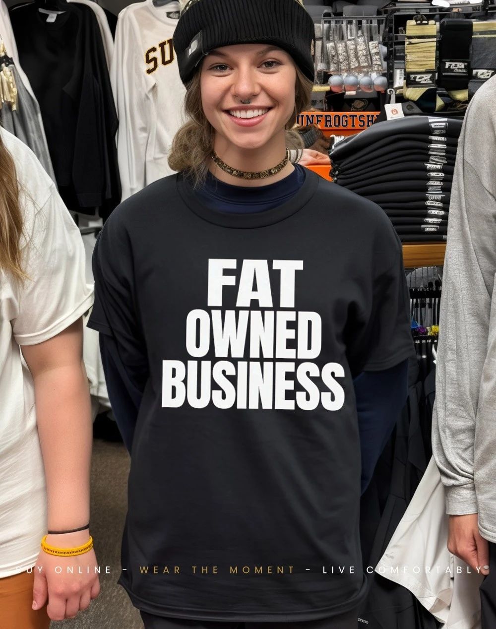Fat owned business shirt