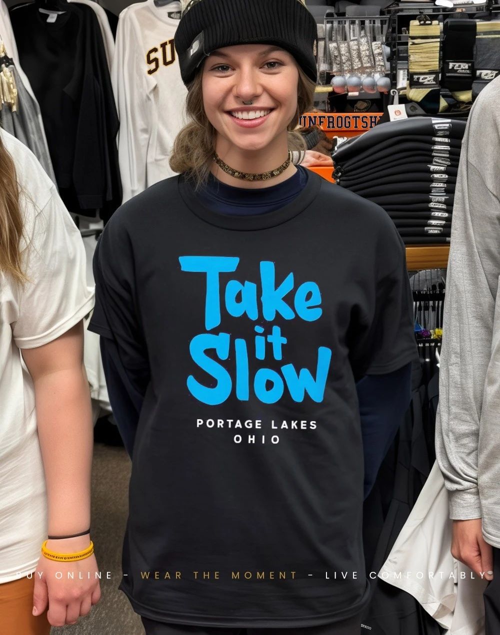 Take it slow Portage Lakes Ohio shirt