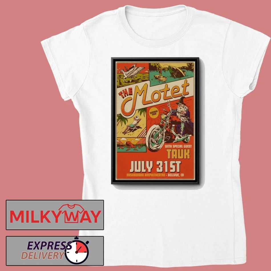 The Motet In Bellvue CO On Jul 31 2026 Poster shirt