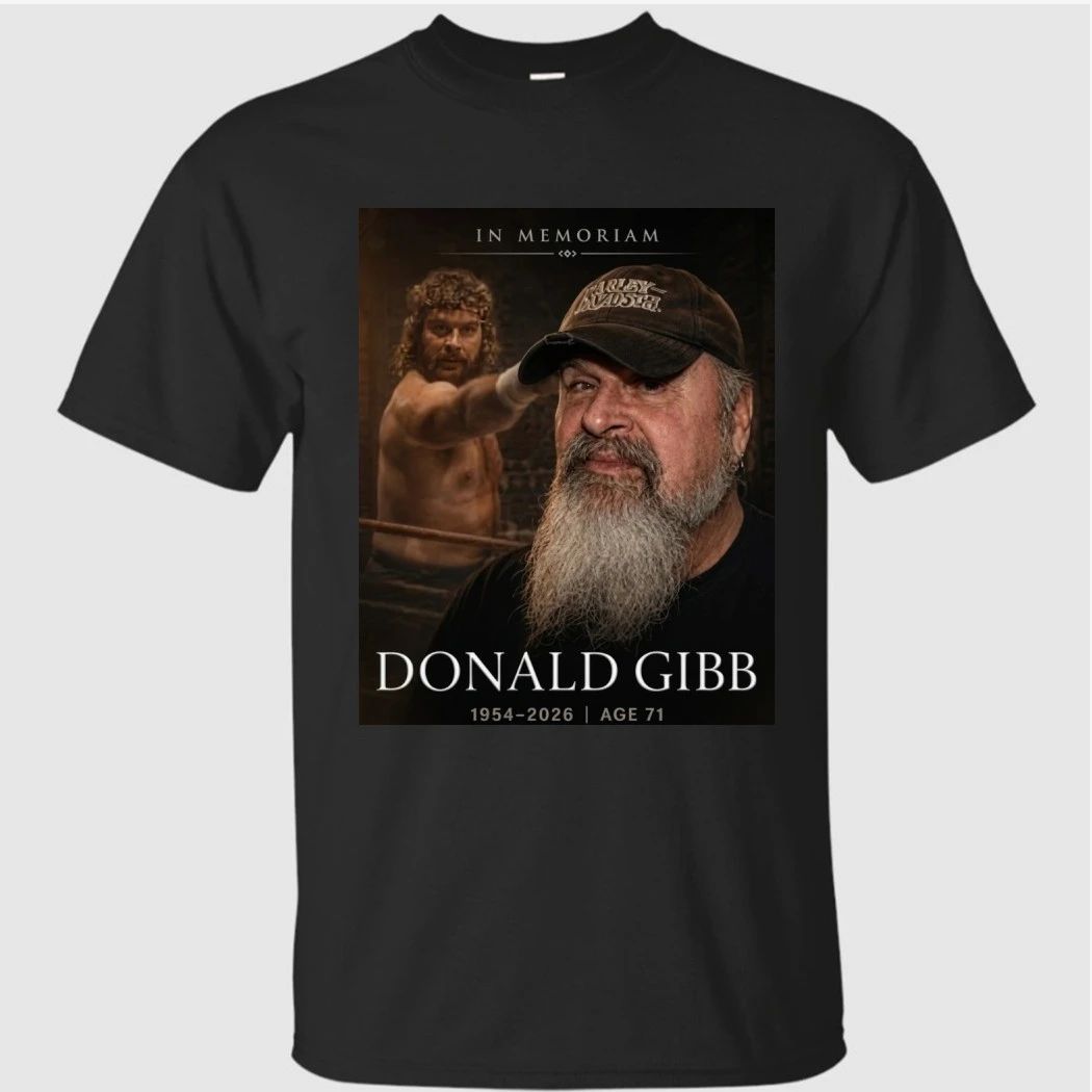 In Memoriam Donald Gibb 1954-2026 Shirt