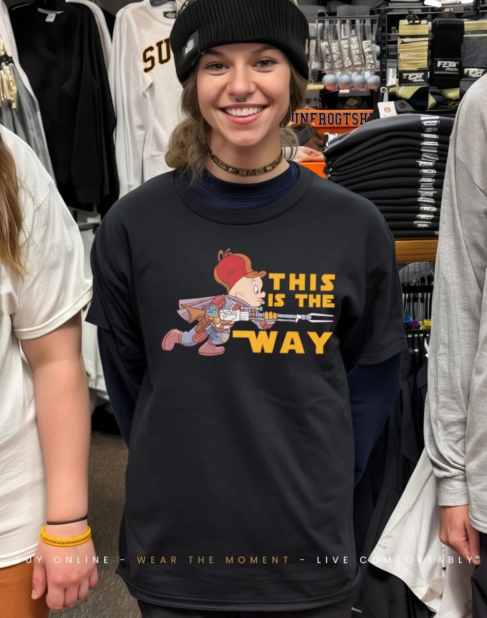 Elmer Fudd this is the way cartoon shirt