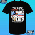 Anaheim Ducks The Puck Completely Crossed The Line Goal Shirt