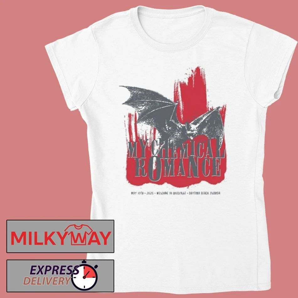 My Chemical Romance May 10 2026 Hoodie Daytona Beach TOUR shirt