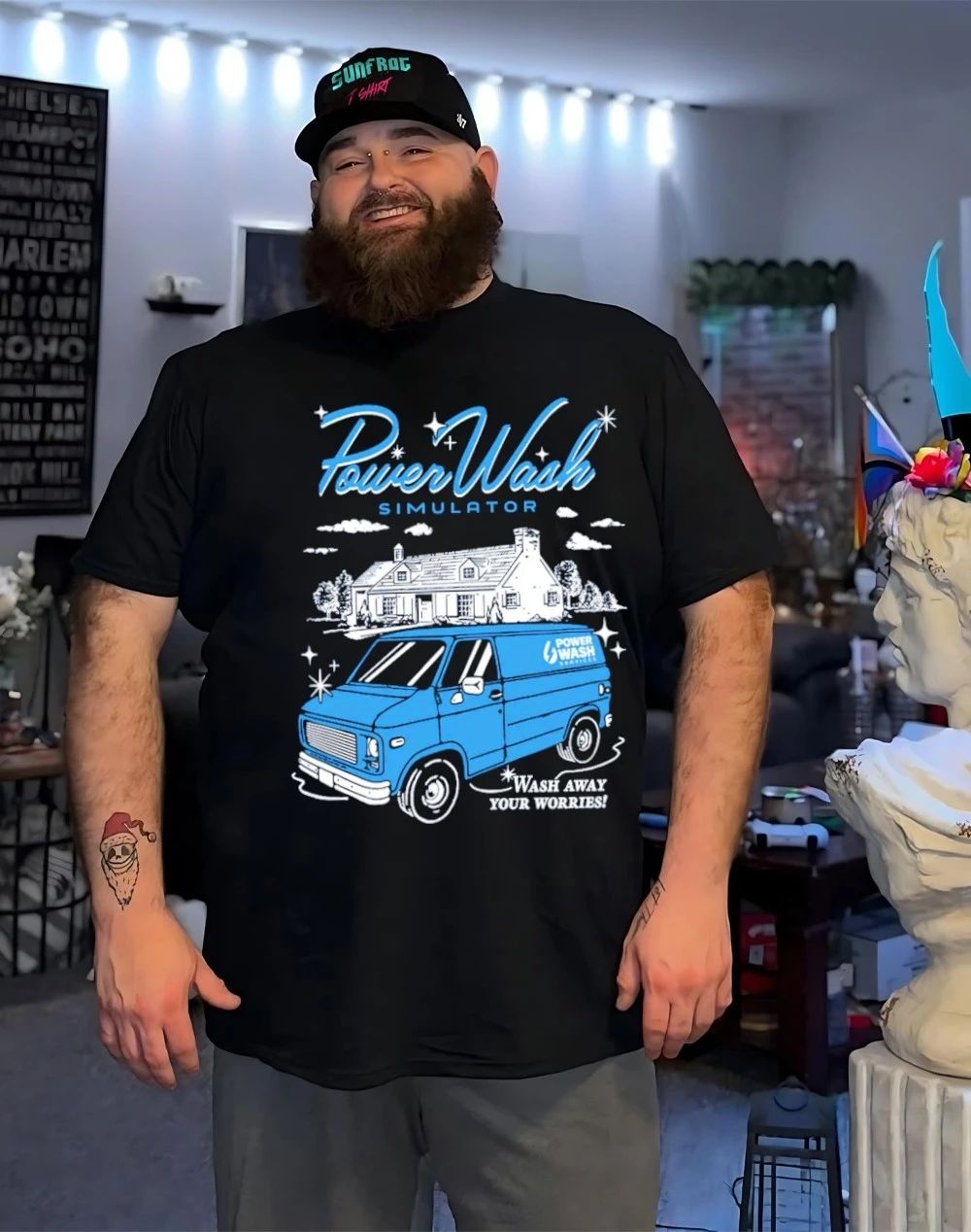 PowerWash Simulator wash away your worries shirt