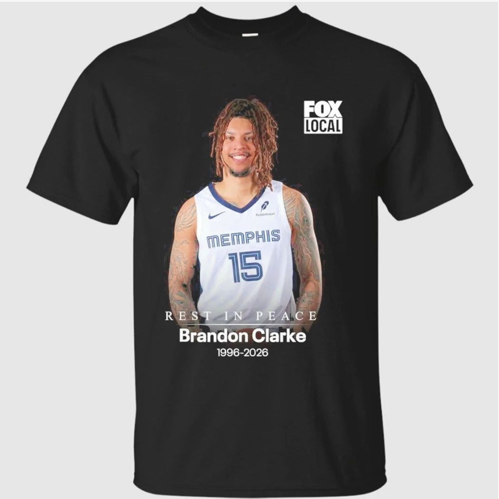 Rest In Peace Brandon Clarke 1996-2026 Shirt