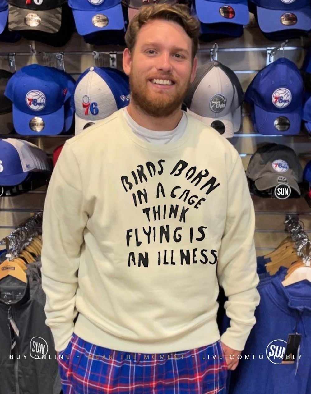 Birds born in a cage think flying is an illness shirt