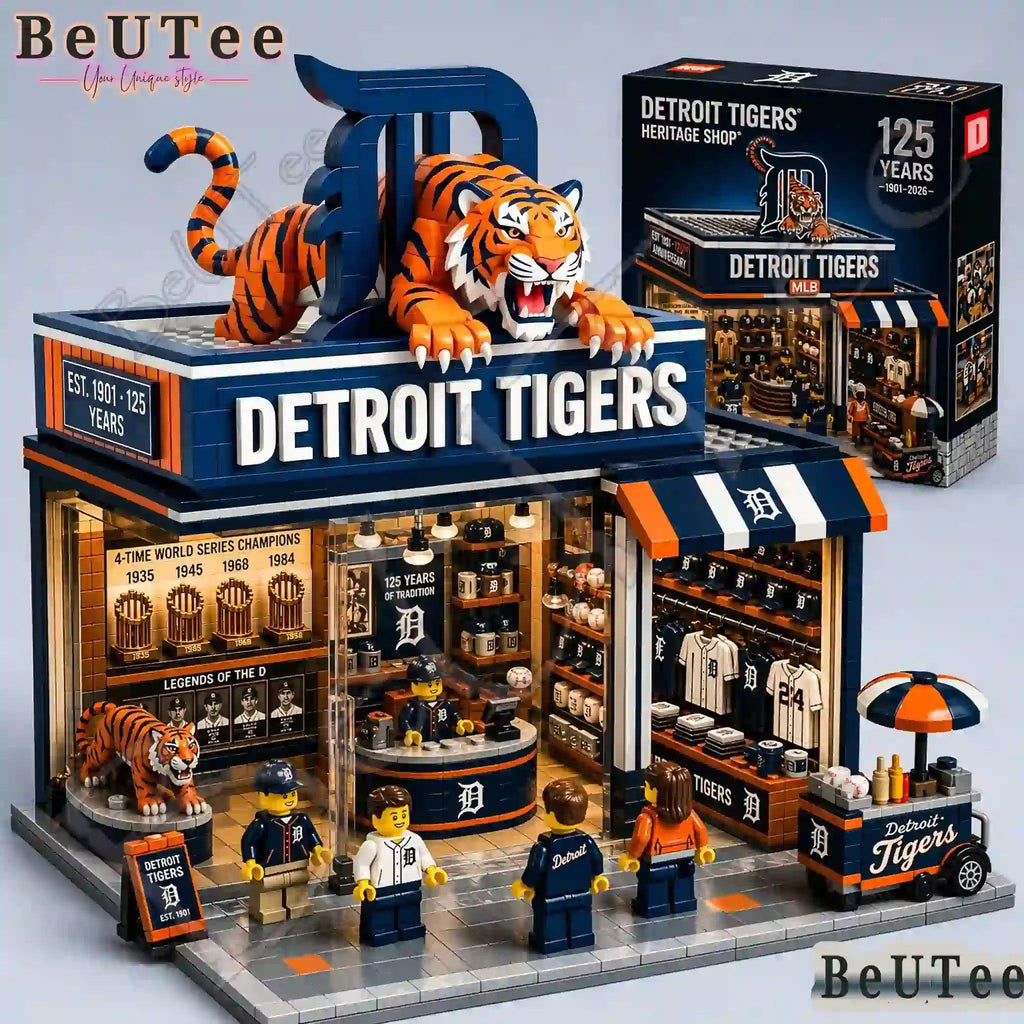 Detroit tigers 125th anniversary Collector Brick Edition