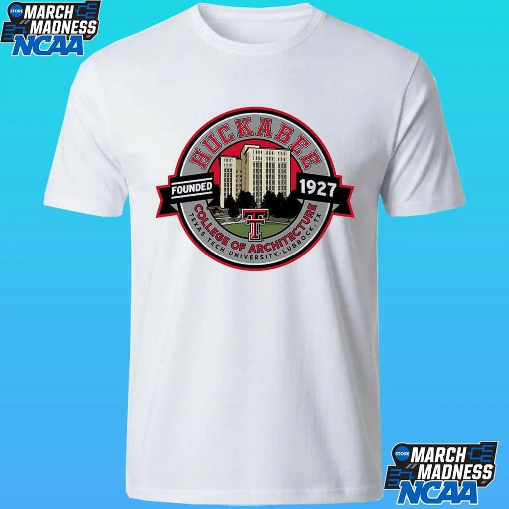 Texas Tech Red Raider Huckabee College Of Architecture Founded 1927 Retro Shirt