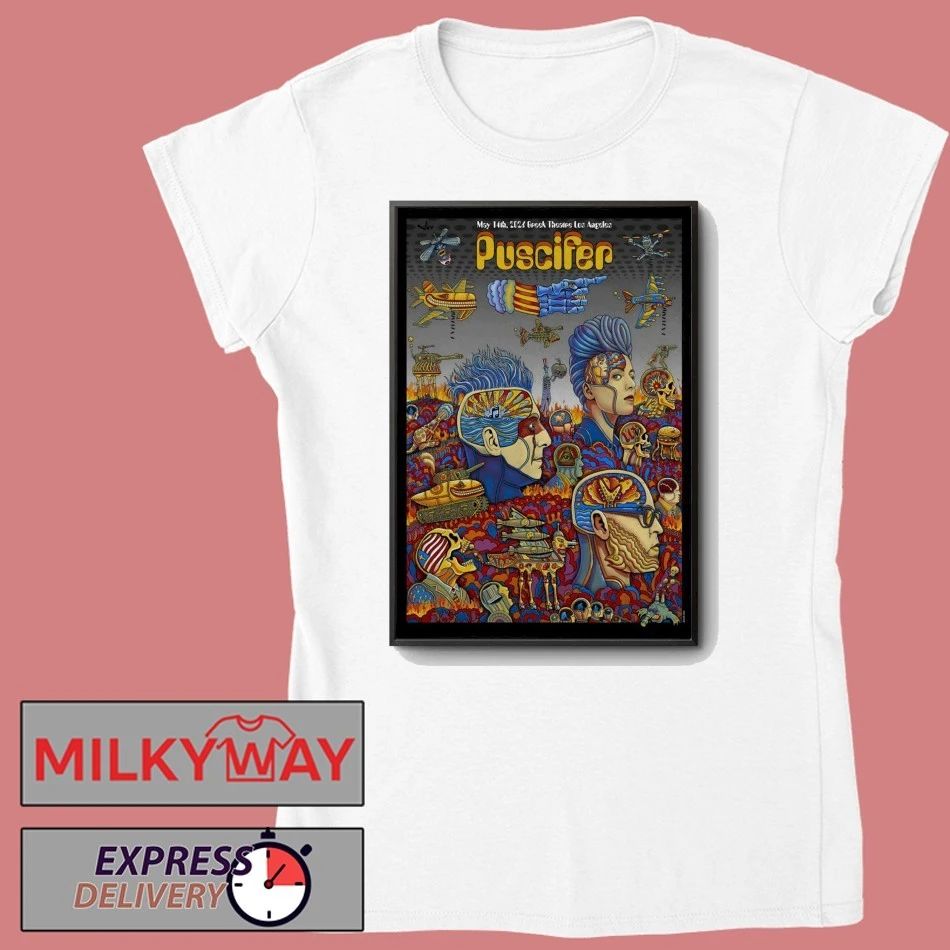 Puscifer May 14 2026 Greek Theatre, Los Angeles CA Poster shirt