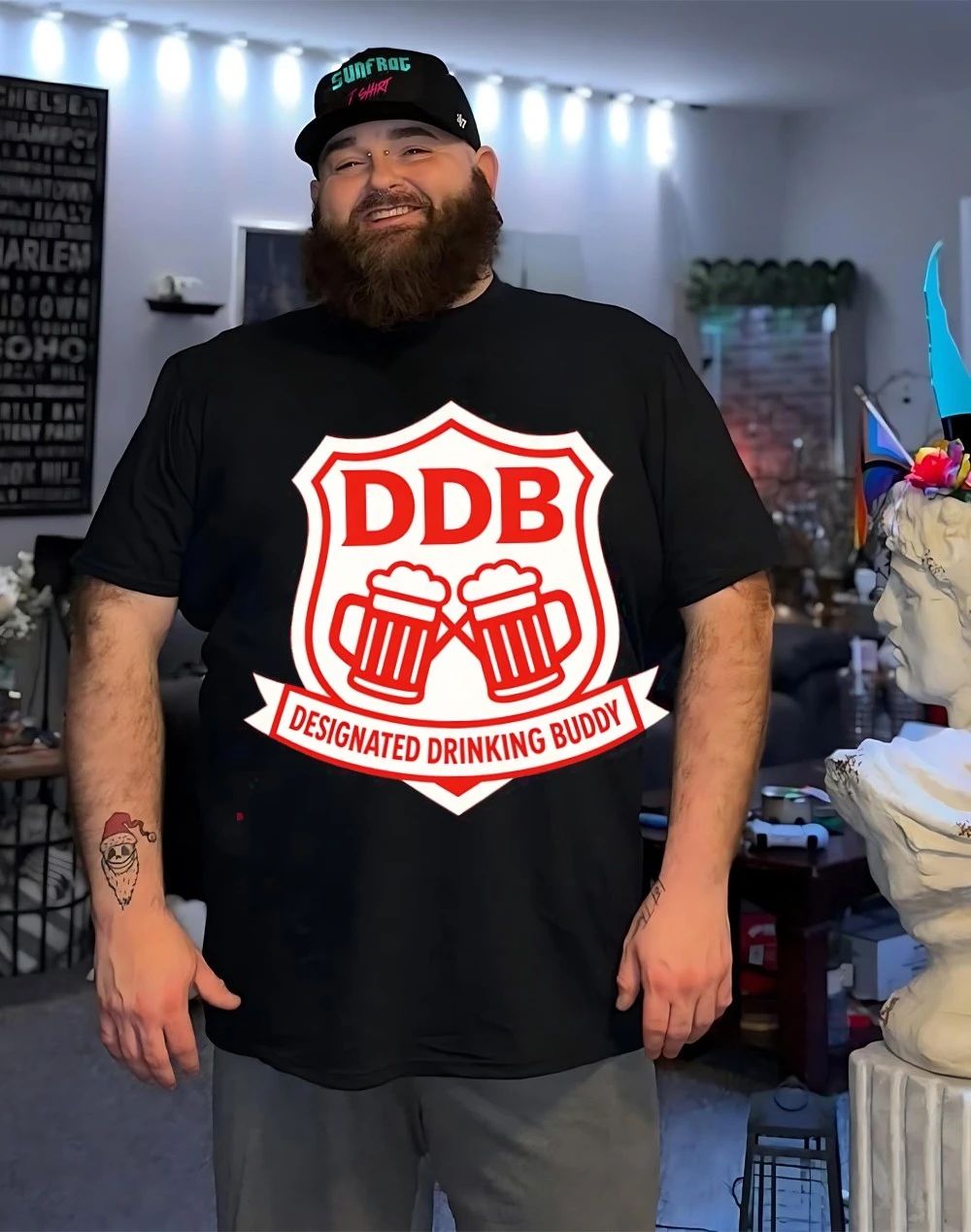 DDB designated drinking buddy shirt