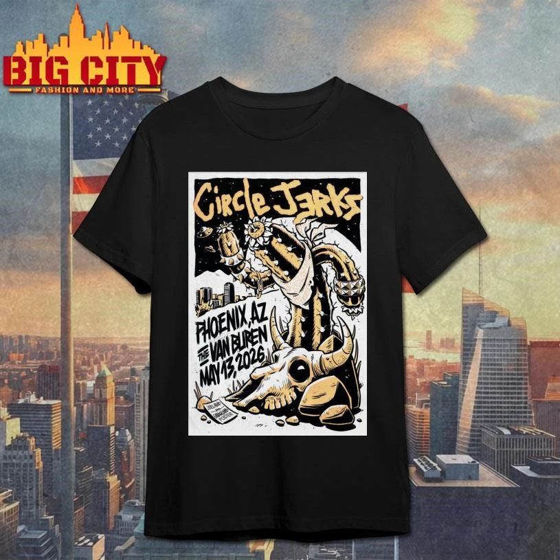 Circle Jerks May 13 2026 In Phoenix AZ Poster Shirt