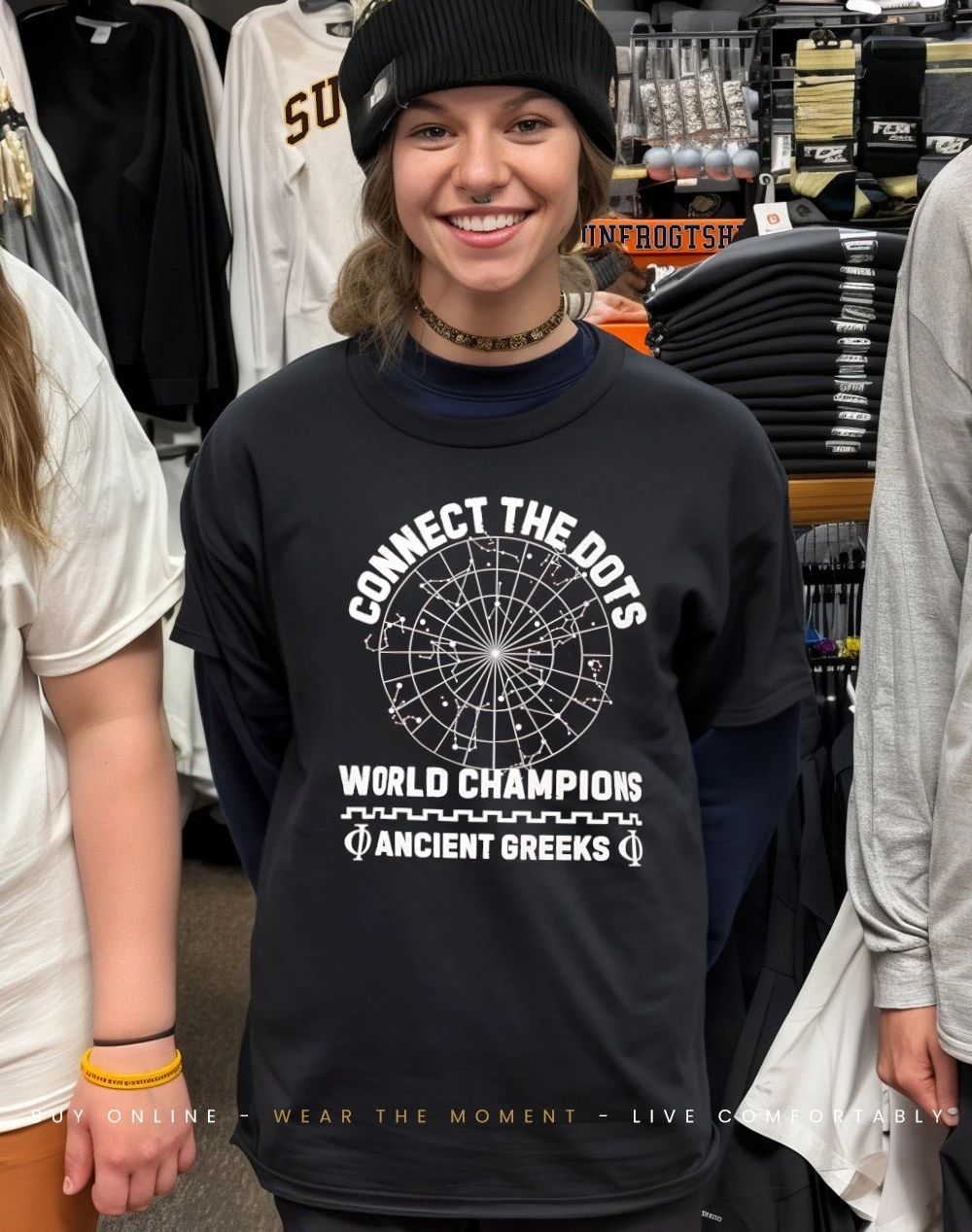 Connect the dots world champions ancient Greeks shirt