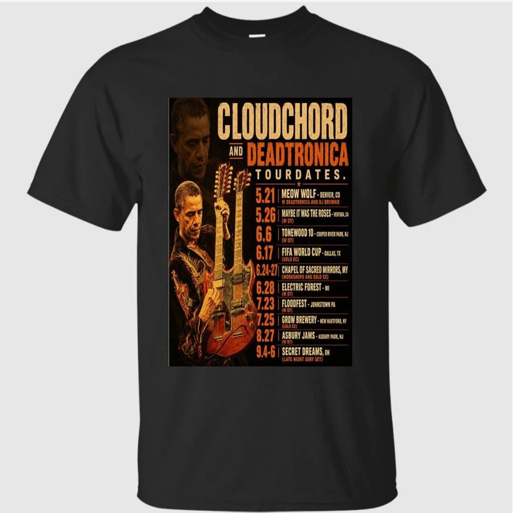 Cloudchord Fall Tour 2026 Poster Shirt