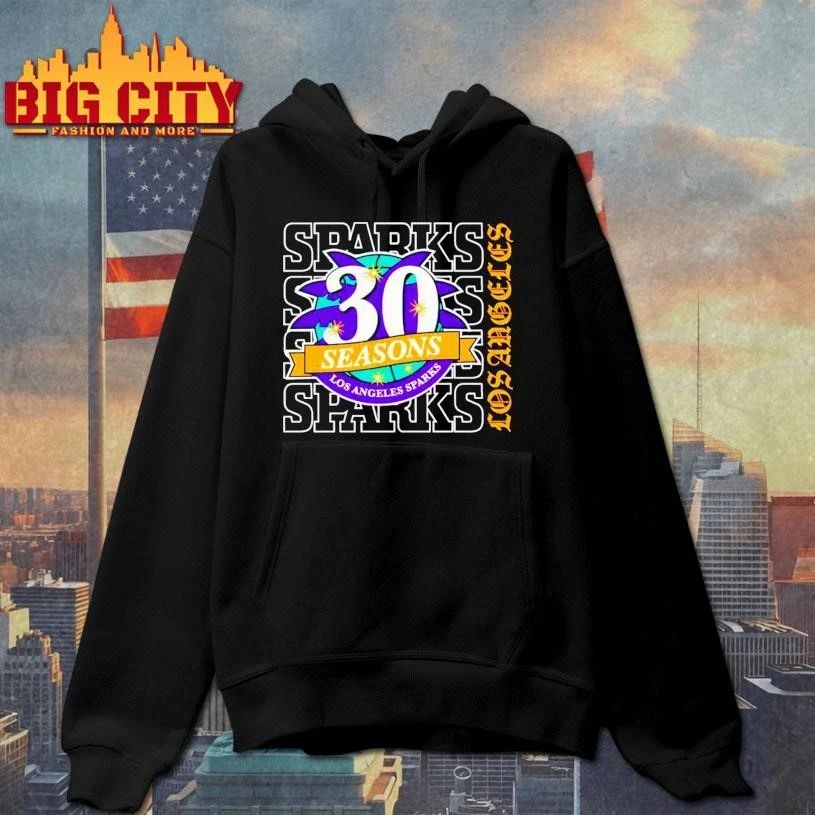 Los Angeles Sparks 30 Season in LA Shirt