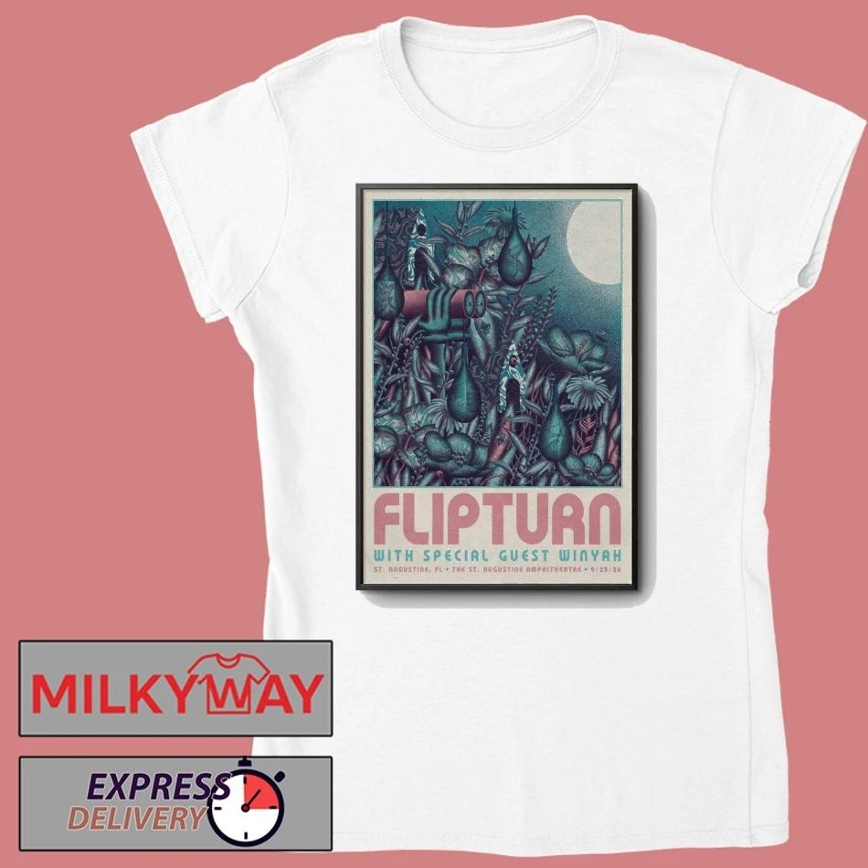 Flipturn Poster 9 25 2026 With Special Guest Winyah SHOW shirt