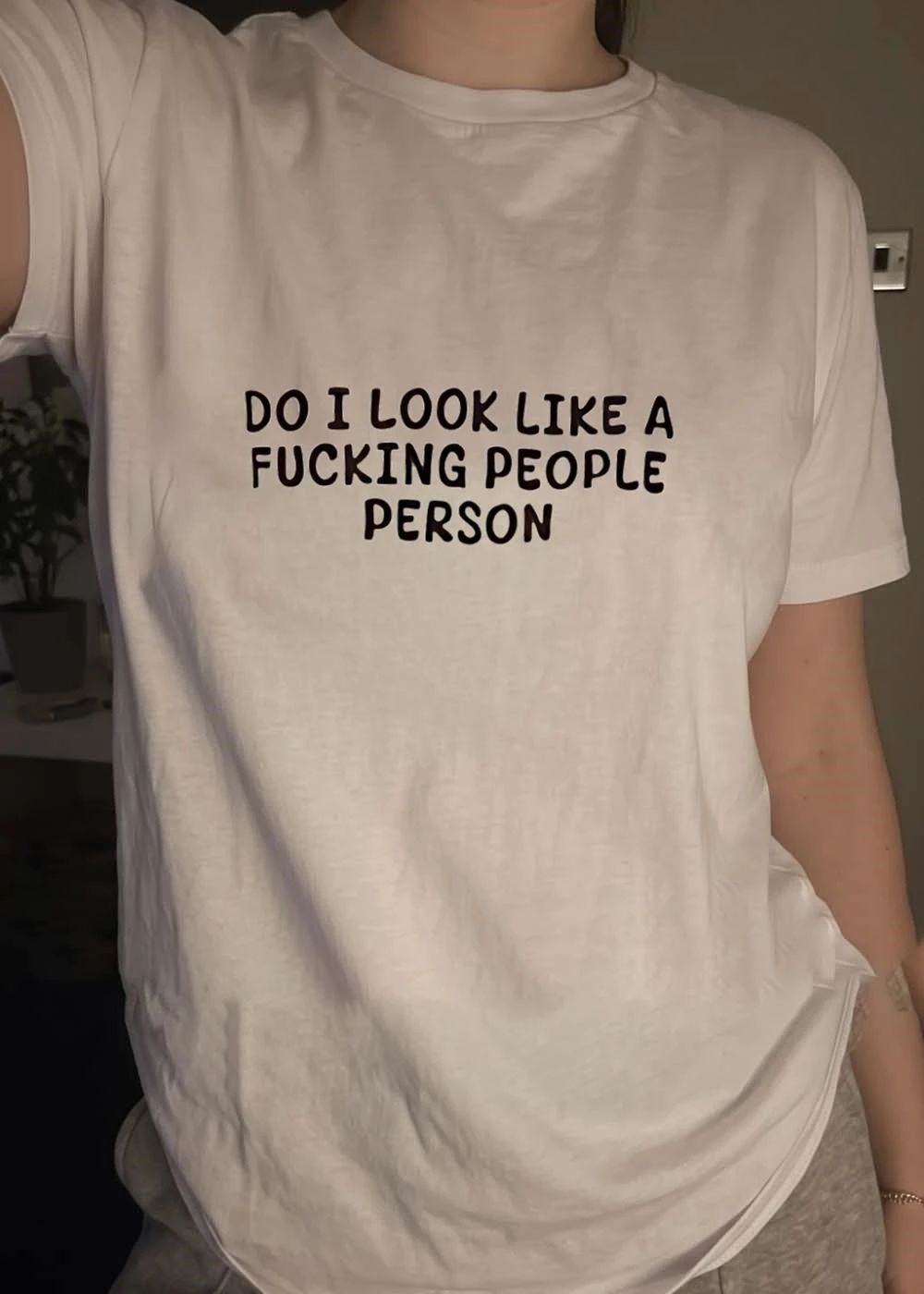 Introvert Sarcastic Quote Do I Look Like a Fucking People Person shirt