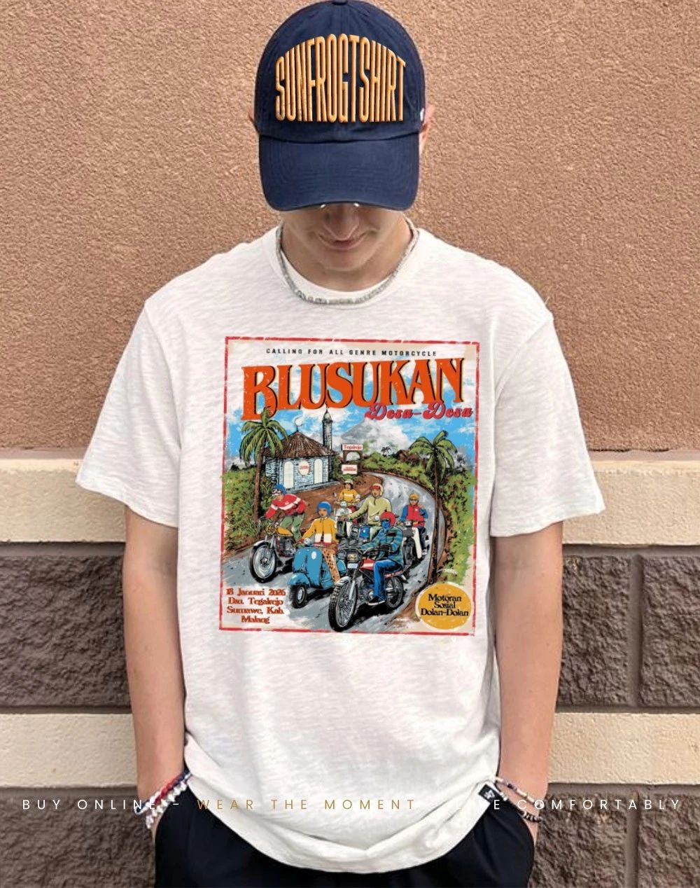 Calling for all genre motorcycle Blusukan Desa-Desa shirt