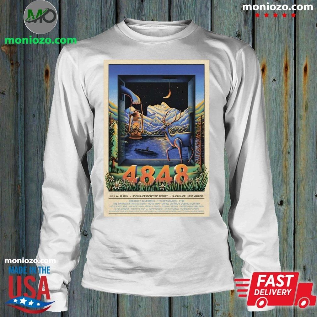 4848 Festival In Snowshoe W.V On July 16-18 2026 Poster Shirt