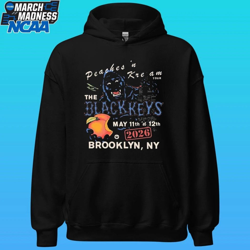 The Black Keys May 11-12 2026 Brooklyn Peaches N Kream Tour Tour Shirt