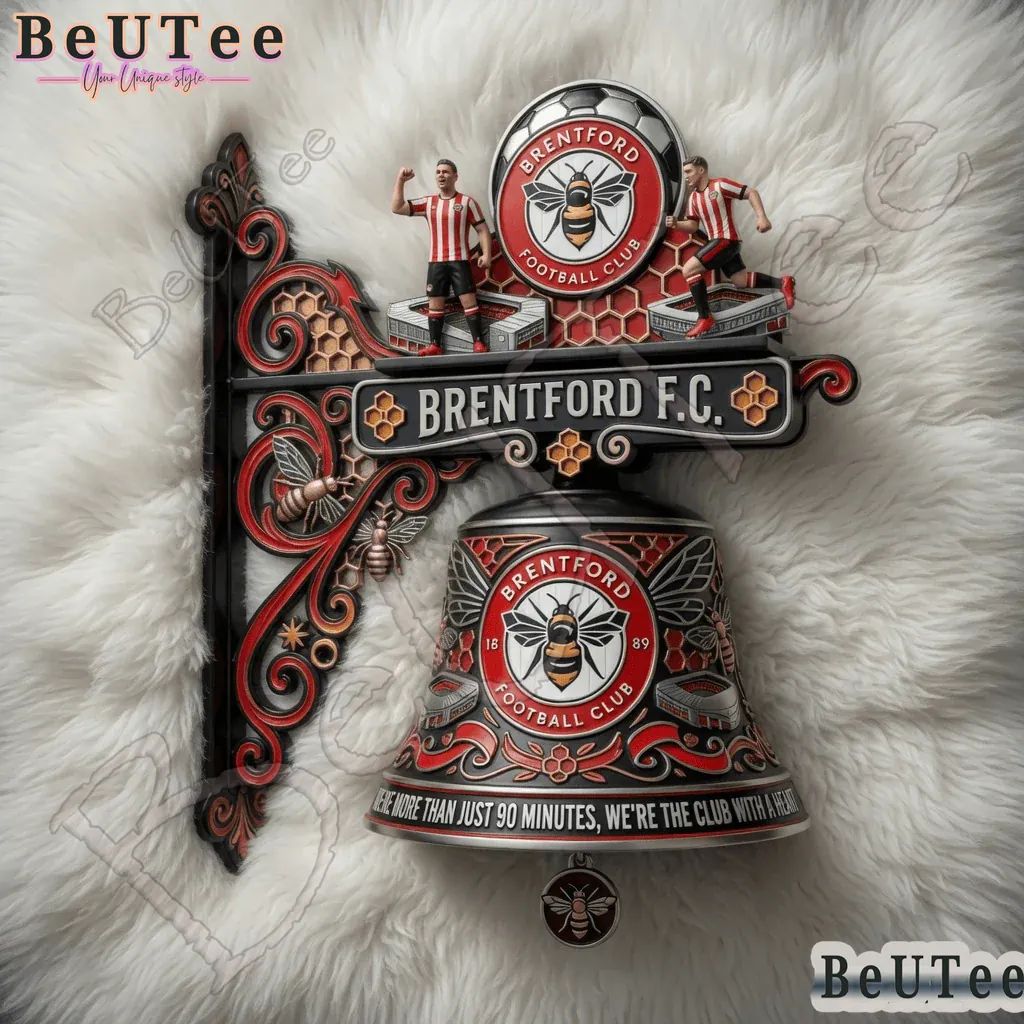 Brentford F.C Premium 3D Wall Bell