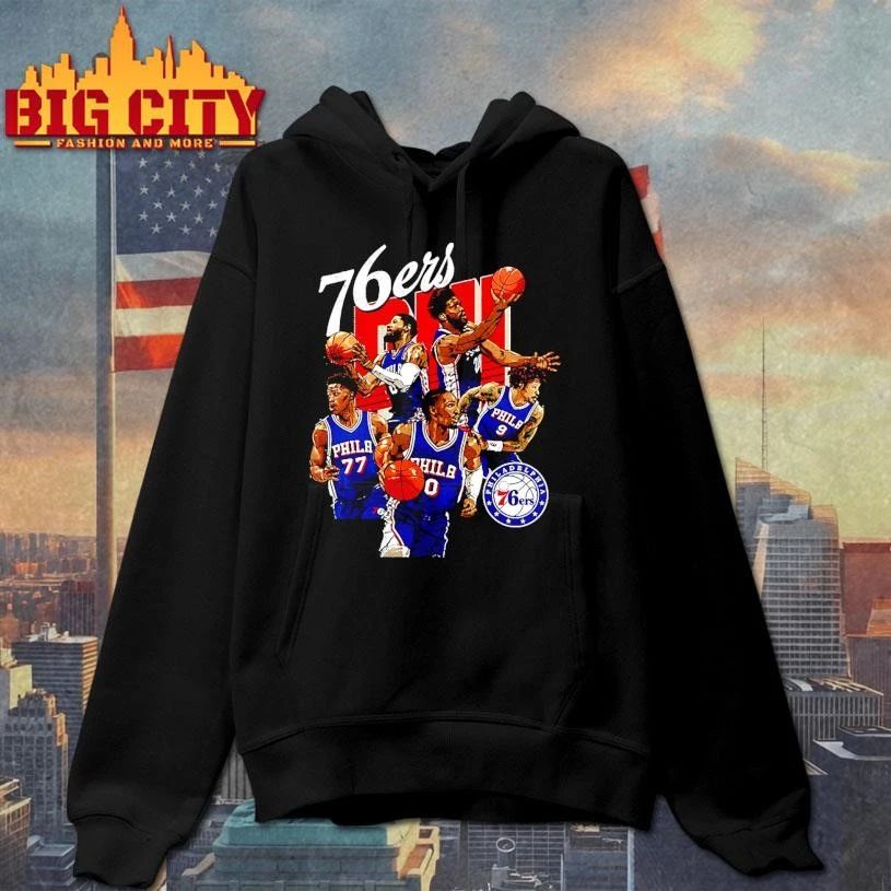 Starting 5 Philadelphia 76ers NBA 2026 Playoffs shirt