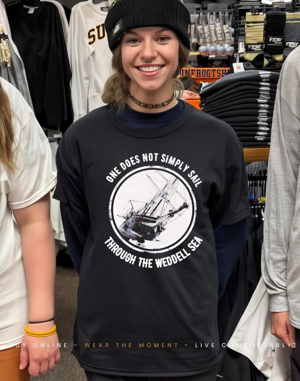 Shackleton endurance one does not simply sail through the weddell sea shirt