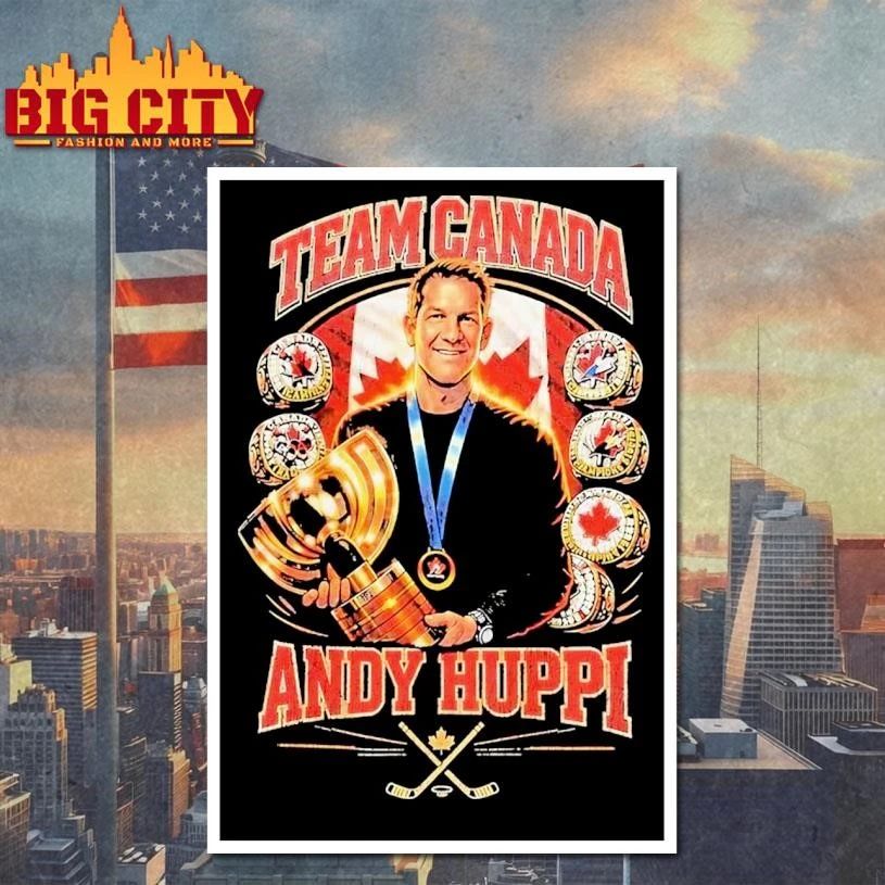 Team Canada Andy Huppi 20 Year Shirt