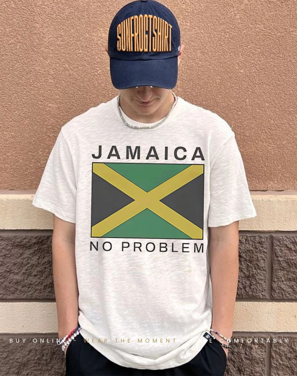 Jamaica flag no problem shirt