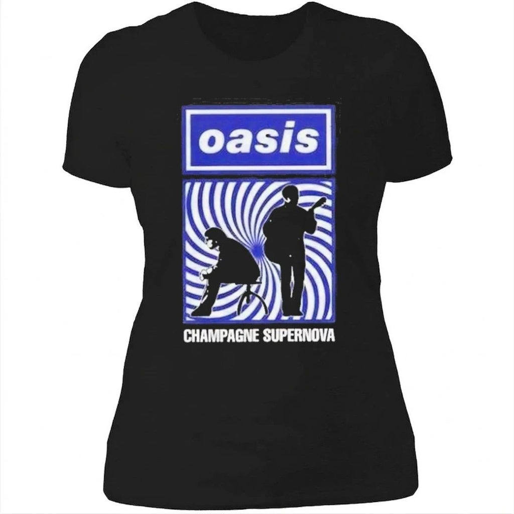 Oasis Champagne Supernova Silhouette Shirt