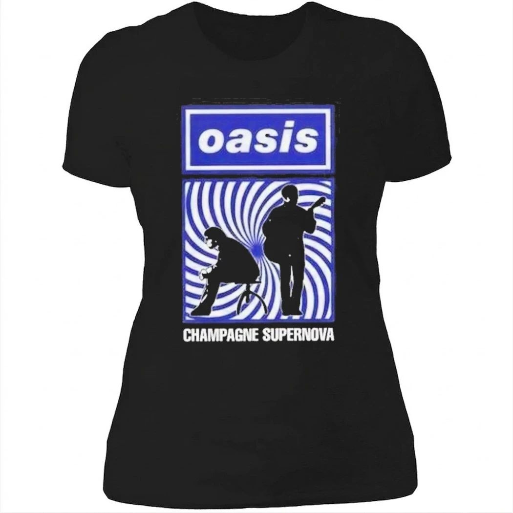 Oasis Champagne Supernova Silhouette Shirt