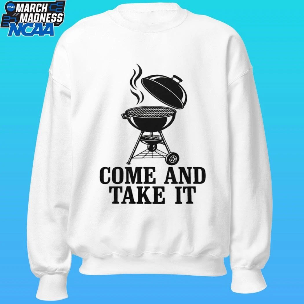 Kettle-style Charcoal Grill Come And Take It Shirt