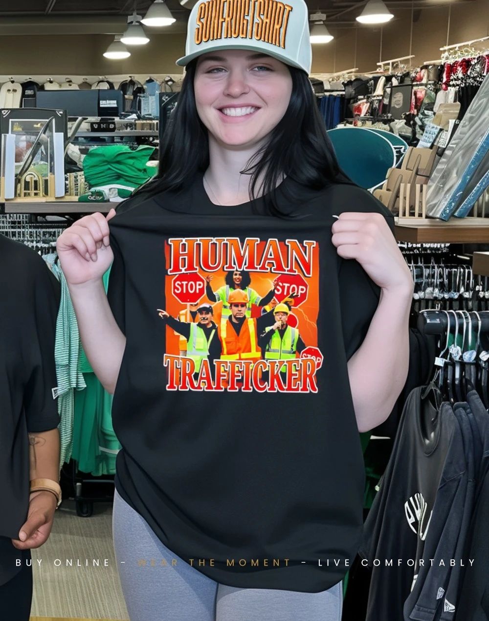 human trafficker shirt