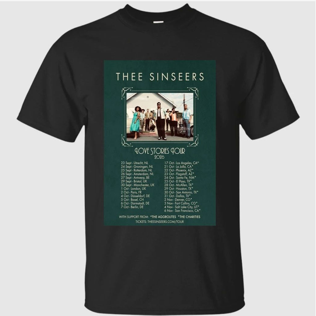Thee Sinseers Fall Tour 2026 Poster Shirt
