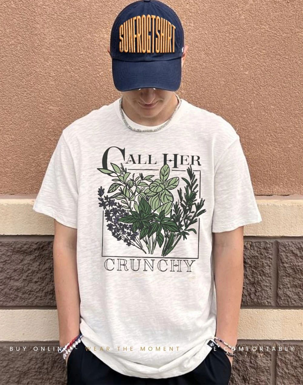 Call her crunchy herbal shirt