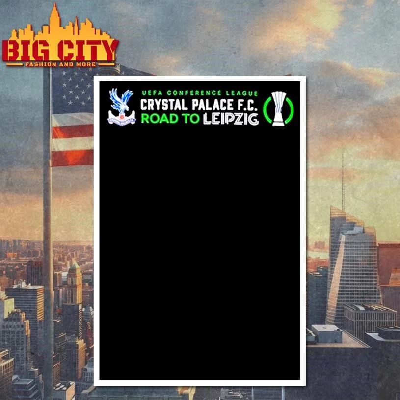 Crystal Palace 2026 UEFA Conference League Road To Leipzig Shirt
