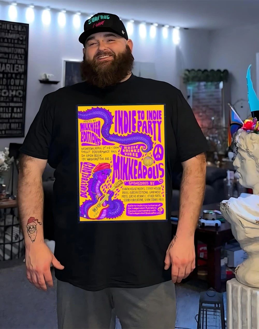 Cryptid Prince Indie to Indie party Minneapolis shirt